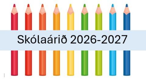 Skólabyrjun, 24. ágúst 2026